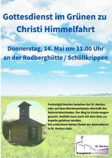 Bild mit Himmel und Wiese 