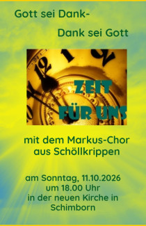 Uhr mit Text
