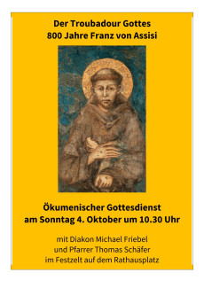 Foto Franz von Assisi