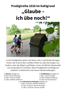 Wanderer auf einem Weg