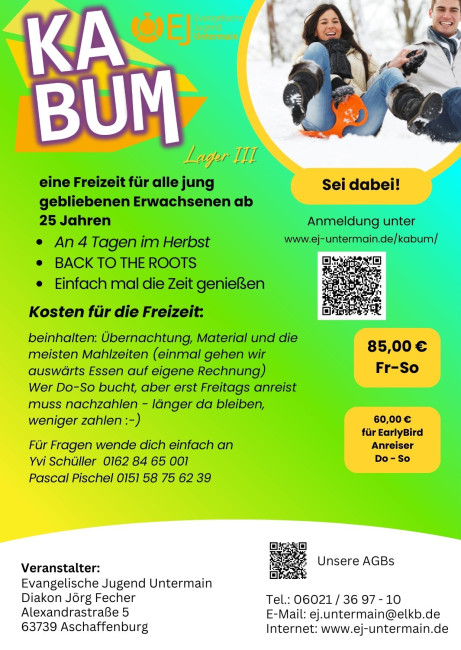 Flyer Freizeit