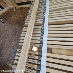 Innenleben Orgel