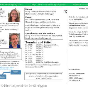 Flyer Teamerkurs